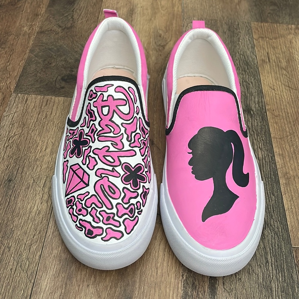 Barbie slip on shoe